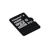 Kingston SDC10G2/16GBSP - Tarjeta microSD de 16GB (Clase 10 UHS-I 45MB/s) Tarjeta Sola