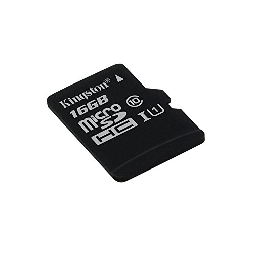 Kingston SDC10G2/16GBSP - Tarjeta microSD de 16GB (Clase 10 UHS-I 45MB/s) Tarjeta Sola