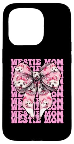 Westie Mom �E�G�X�g�n�C�����h�e���A �� ��̓� �R�P�b�g �X�}�z�P�[�X iPhone 15 Pro �p