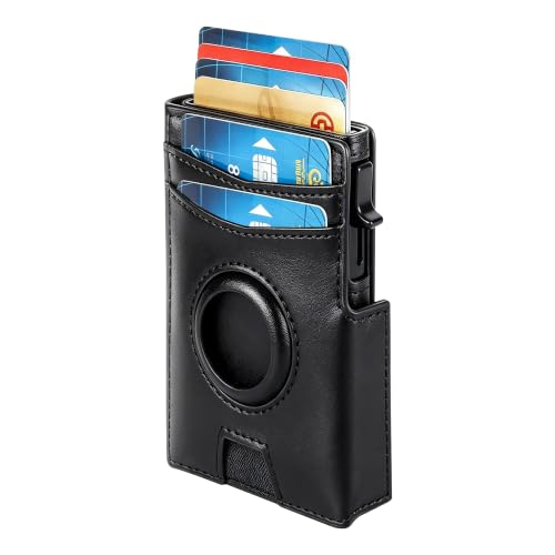 Mens RFID Wallet with AirTag Slot