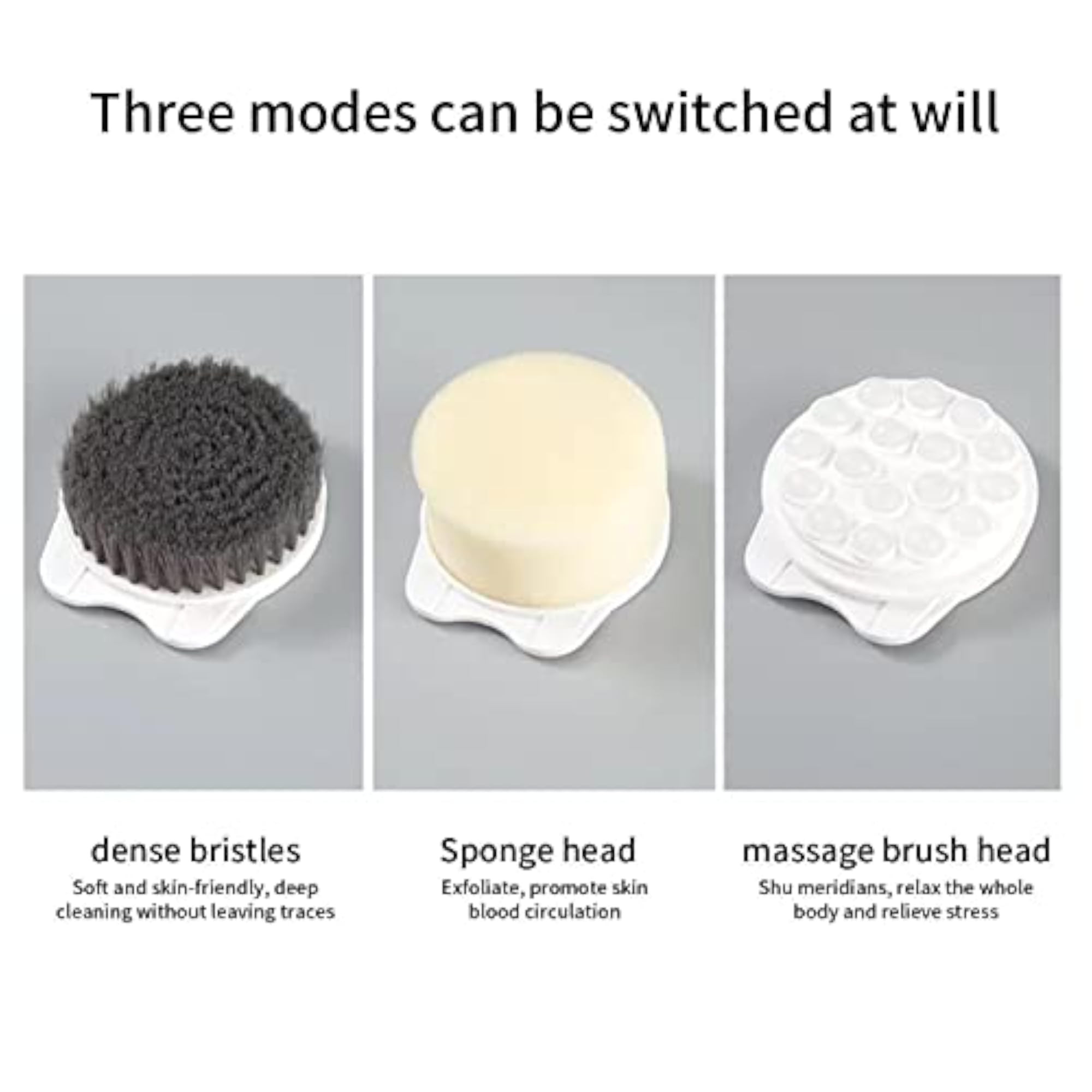 Long Handle Soft Hair Bath Brush for Exfoliation