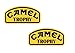 #229 / 2x Camel Trophy Aufkleber je ca. 10x5cm Offroad SUV Geländewagen Landrover etc Jeep Lada