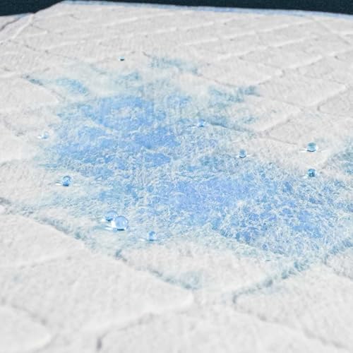 Sofex Inkontinenzunterlagen Einweg 40x60 cm – 50 Stück, 5-lagig – Schutzunterlagen, Inkontinenz Bettunterlage, Unterlagen Bett Inkontinenz, Wickelunterlage, saugstark und rutschfest