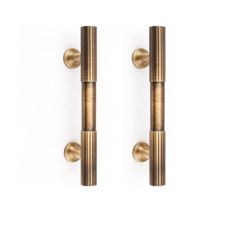 RZDEAL 6pcs Solid Brass Cabinet Knobs Pulls Cabinet Drawer Dresser Gold Knobs Modern Handles (1"x1"/25mmx25mm),Brushed Brass Finish — Amazon image 13