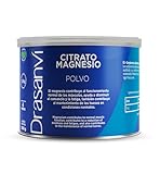 DRASANVI Citrato de Magnesio en Polvo 200 g | 250 mg por Dosis | Reduce el Cansancio y la Fatiga | Alta Absorción | Magnesium Citrate para Músculos y Sistema Nervioso | Sabor Neutro