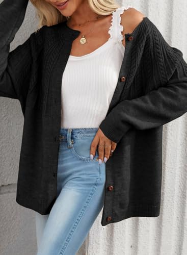Image of Dokotoo Cardigan Sweaters for Women 2026 Fall Outfits Long Sleeve Sweaters