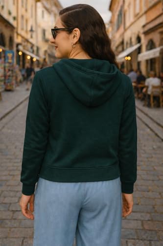 Image of FUNDAY FASHION Women's Trendy Fleece Zipper Sweatshirt with Hoodie for Women