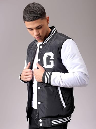 Image of he Indian Garage Co Men Black Slim Fit