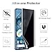 2 Pack for Google Pixel 8 Pro Privacy Screen Protector [Not Glass], Anti-Spy Flexible TPU Film HD Ultra-Thin Bubble Free Case Friendly Full Coverage Hydrogel Film for Pixel 8 Pro 6.7-inch