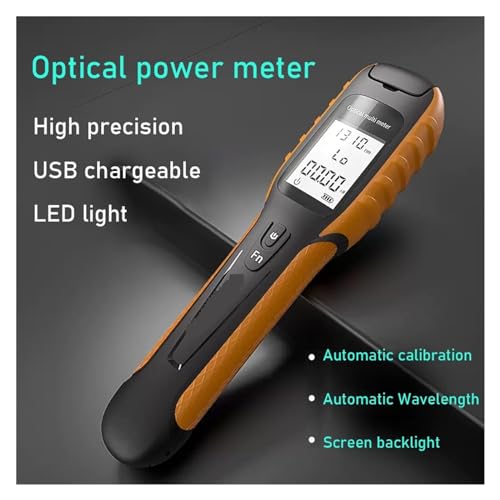 Testeur fibre optique et mini compteur de puissance rechargeable USB