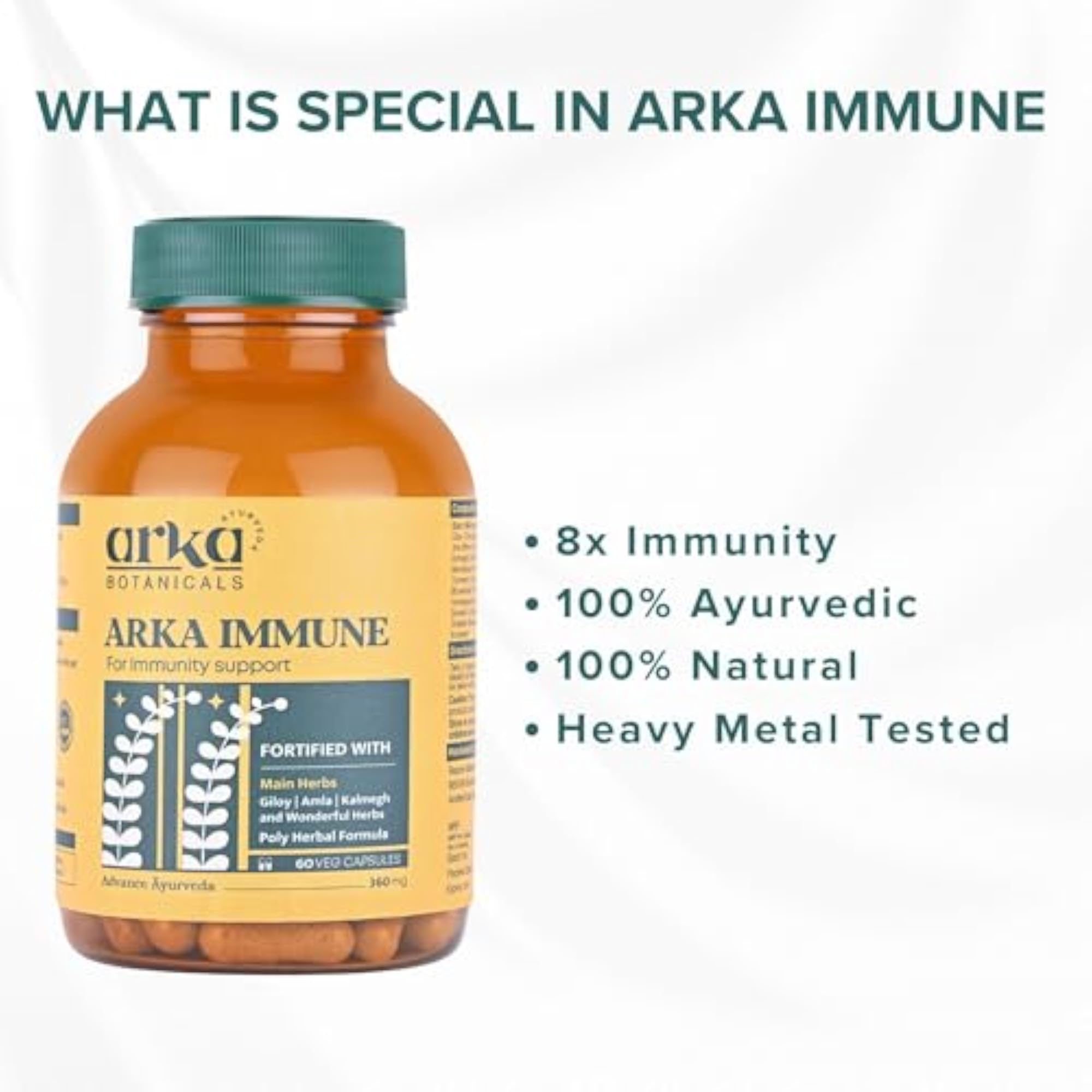 Immune Booster Capsules - Ayurvedic Herbal Support