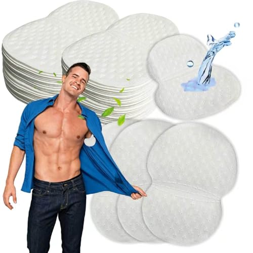 160 PCS Underarm Sweat Pads for Women Men Disposable Breathable Invisible Armpit Pads for Clothing Liners Strong Adhesive Underarm Protection for Hyperhidrosis & Daily Use