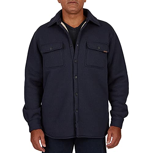 Image of Smith's Workwear Mens Sherpa Heather Thermal Shirt JacketJacket
