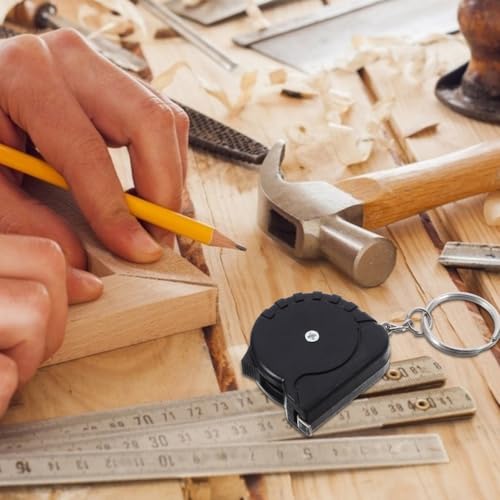 Set de 10 Cintas Métricas Retráctiles con Llavero miniatura 4