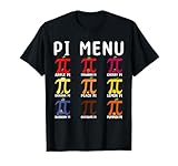 Funny Pi Menu Math Teacher Pi Day T-Shirt