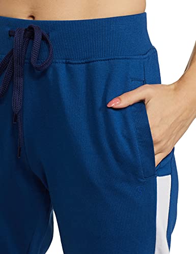Image of Amazon Brand - Symbol Women's Mid Rise Ankle Length Straight Fit All-Season Jogger Track Pant