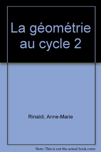 La géométrie au cycle 2