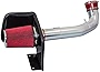 Cold Air Intake System with Heat Shield Kit + Filter Combo RED Compatible For 09-14 Cadillac Escalade Chevy Silverado Suburban Tahoe Gmc Sierra Yukon 5.3L/6.0L