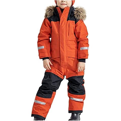 RIKAY Boys Waterproof Ski Suit Set Cover
