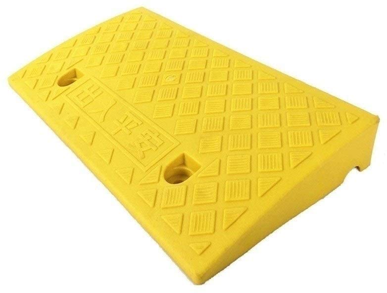 Rampes de seuil de fauteuil roulant et vélo en plastique antidérapant portable pour la maison