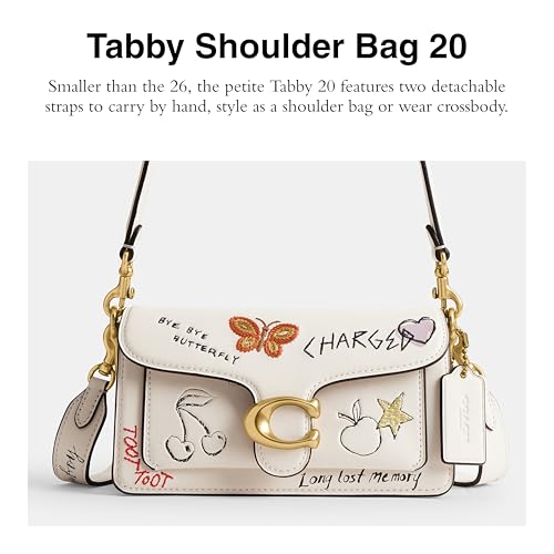 Coach Tabby Shoulder Bag 20 with Sketch Print, B4/Chalk Multi2