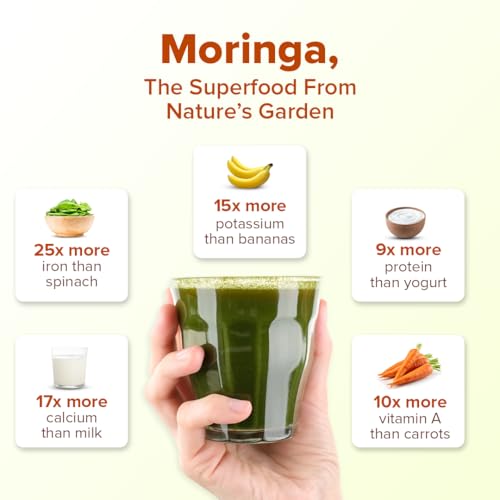 Image of Jiva Ayurveda Moringa Powder - 200gm (Pack of 1)| Natural Energy & Immunity Booster | Supports Digestion, Skin & Detox