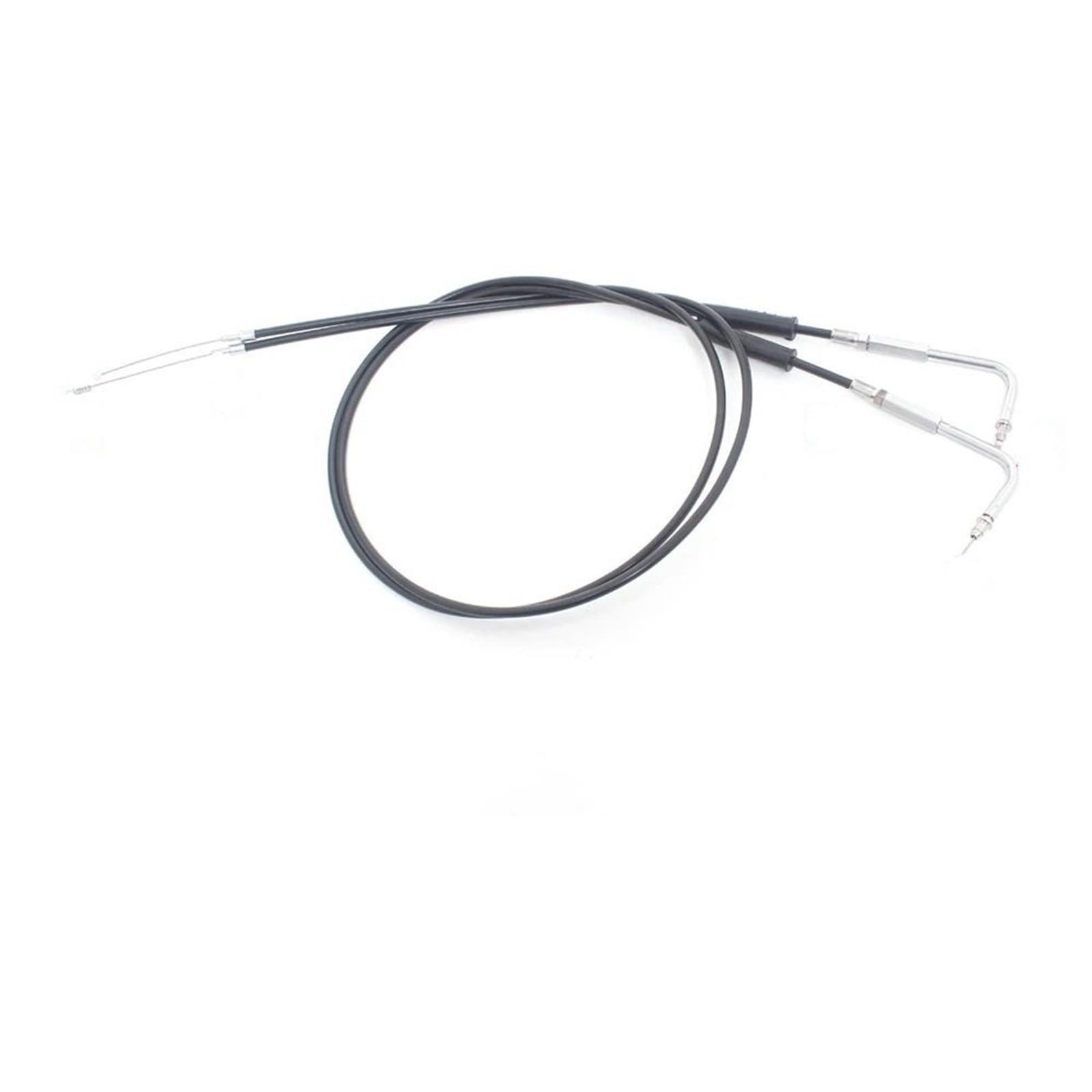 Freno Cable Compatible con Harley FLH FLT FXD FLST FXST 1996-2010 Accesorios de Motocicleta Cable Acelerador 90cm 110cm 130cm Cable Acelerador(130CM BK)