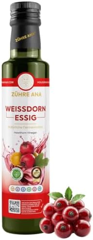 Zühre Ana Weißdornessig – Weißdorn essig Mit Vitamin C und natürlichen Phenolen für bewussten Genuss und eine ausgewogene Lebensweise