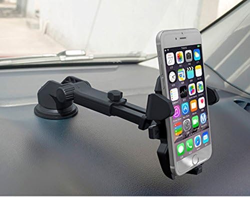 MS Wholesellar Long Neck Car Mobile Holder | Dashboard & Windshield Mount | Telescopic Arm | 360° Rotation | Strong Suction Cup | Universal Smartphone Holder