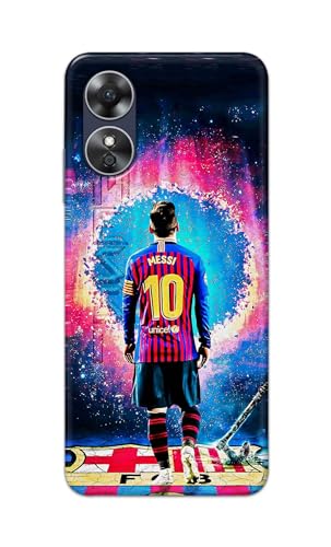 Image of Printed Hard Back Cover for Oppo A17 Back Cover (Famous Football Player -J1) -190724(EA)