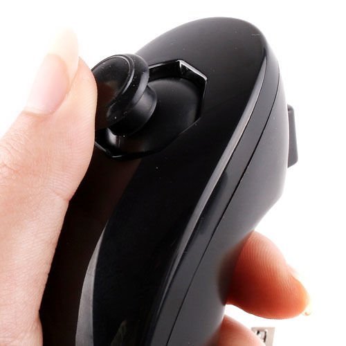 Nunchuk Nunchuck Game Controller for Nintendo Wii Console Remote Black