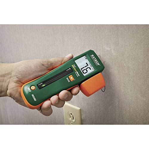 Image of Extech MO265 Combination Pin and Pinless Moisture Meter with RJ45
