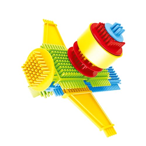 Blocos De Montar Cerdas Construção Brinquedo STEM Infantil 150 Peças