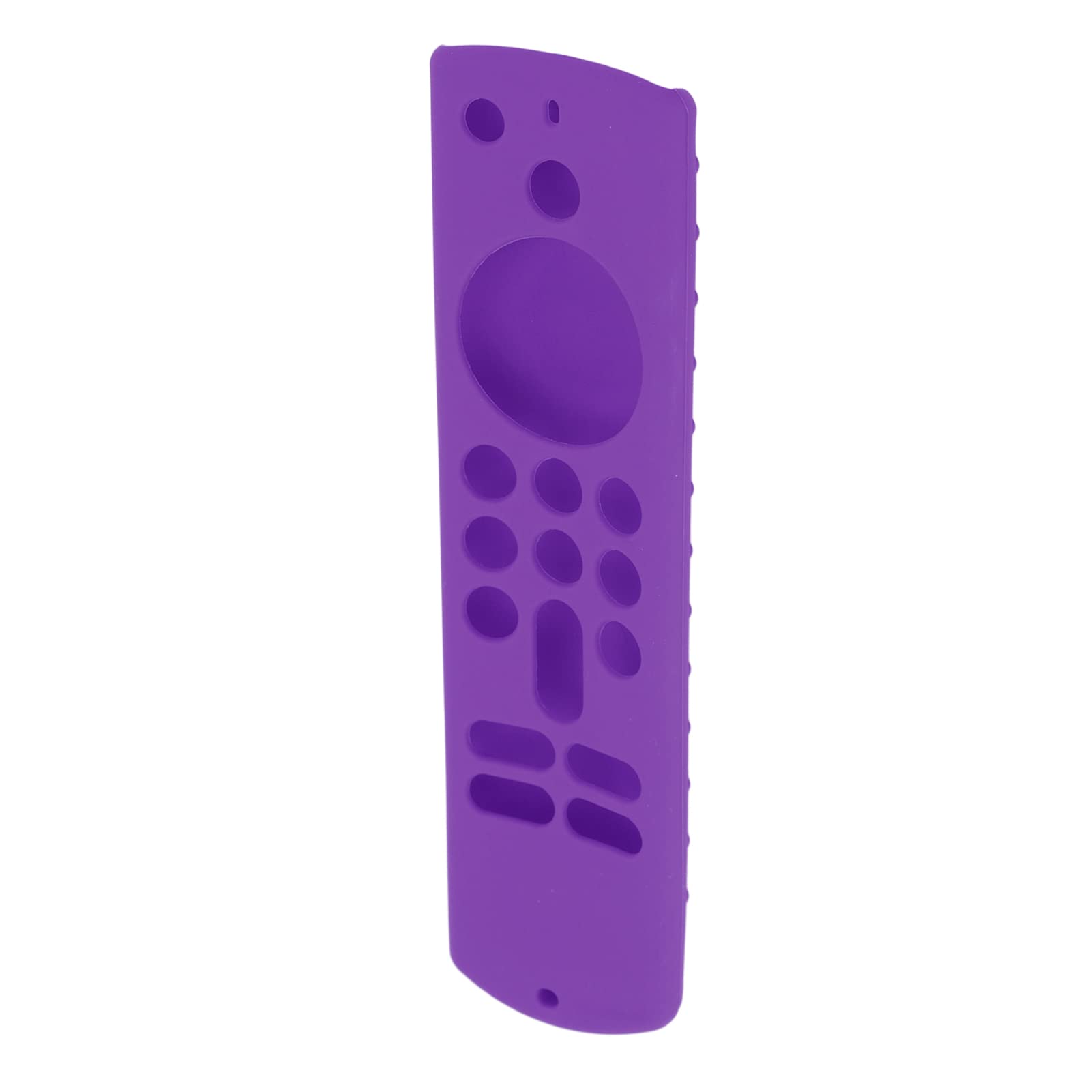 DAN&DRE Funda Protectora para Fire TV Stick, Funda de Silicona Antideslizante para Mando a Distancia con Práctico Cordón, 3.ª Generación (Conjunto Morado)