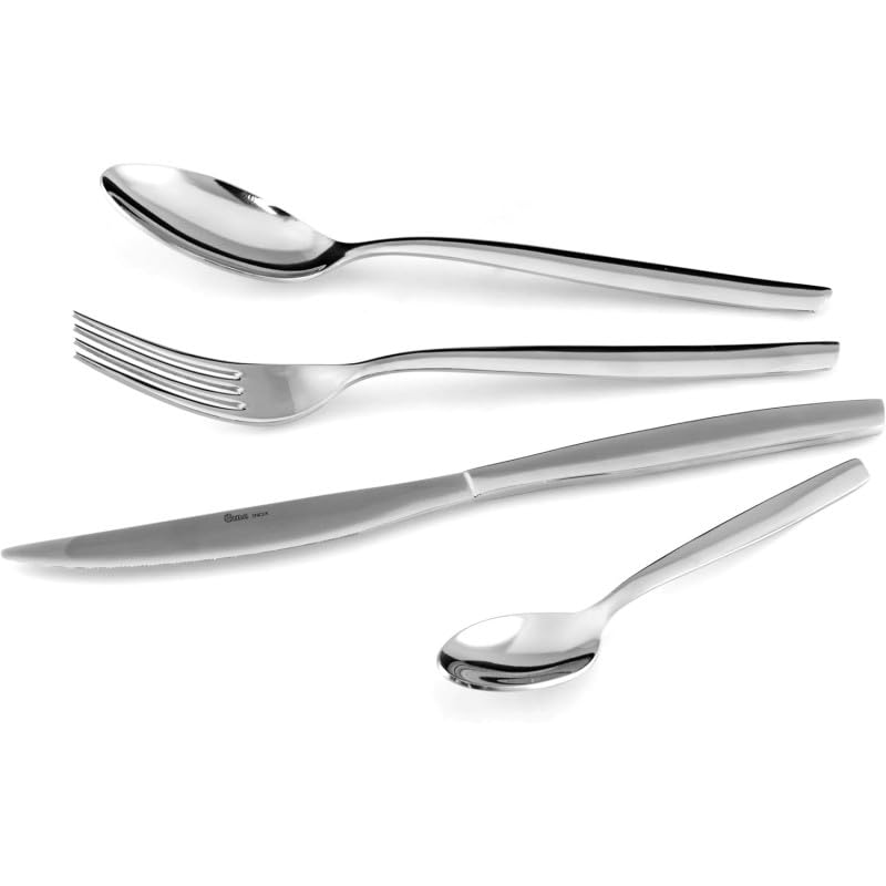 Shark P13bsh Vetrina Besteck-Set, Edelstahl, 24-teilig