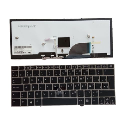 Clavier rétroéclairé HP 2170p argenté pour travailler dans le noir