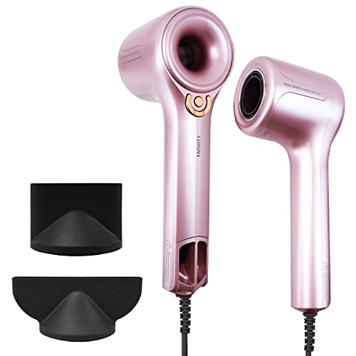 Hair Dryer, Faisoty High-Speed Blow Dryer With 110,000 Rpm Brushless Motor, Release 200 Million Negative Ionic Care Your Hair, Low Noise Thermo-Control Hair Dryer For Home, Travel & Salon (Pink01) #TOP2