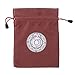 PING - Bolsa de almacenamiento de terciopelo para tarots de adivinación mística, tarjetas de runa para juego de mesa y dados con cordón