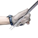 【Guantes de corte multiusos】 Guantes de corte ampliamente utilizados para cortar carne, pescar, pelar ostras, cortar mandolina, tallar madera, jardinería, trabajos de construcción. También se pueden usar como guantes de carnicero, se adaptan a la demanda de su vida diaria.