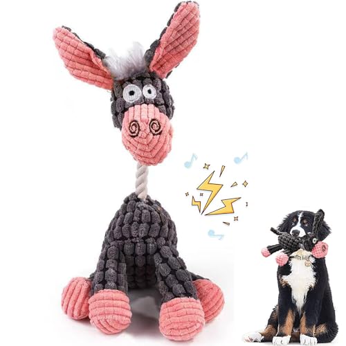 Wnddle Giocattoli per Cani - Squeak, Masticare, Peluche Resistenti e Farciti per Taglia Media e Piccola