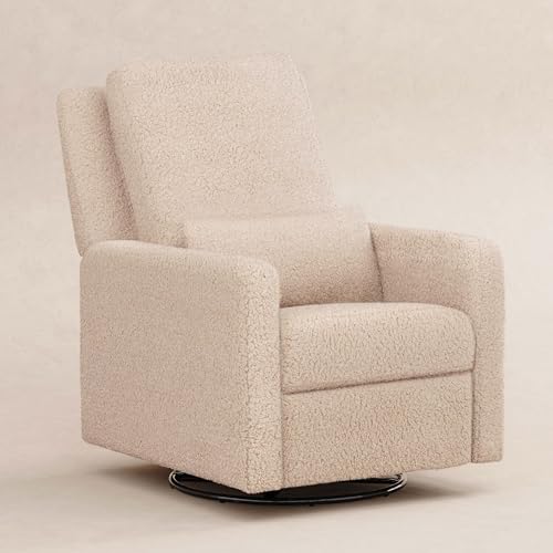 Image of Babyletto Sigi Nursery Recliner /Glider, Manual - Chai Shearling