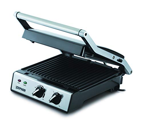Plancha Grill Zephir ZHC657 - Parrilla eléctrica de contacto