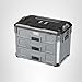 FLEX STACK PACK Storage System 3-Drawer Tool Box - FS1105, Grey/Black