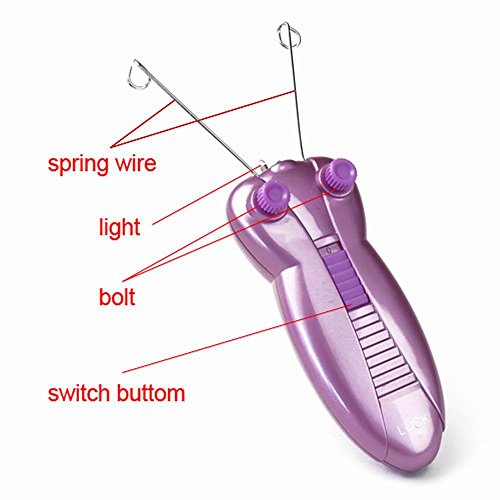 hair removal thread machine
