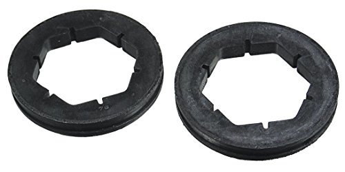 Dayton Motor Mounting Rings, 2-1/2 Outside Dia. (In.), 2 PK, For NEMA Frame 42 and 48 - 4UFA5