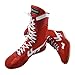 omcam Mens Boxing Wrestling Trainers Fashion Competition Fitness Shoes Casual Fighting Sneakers Youth Athletic Sports Competition Shoes,Red,5