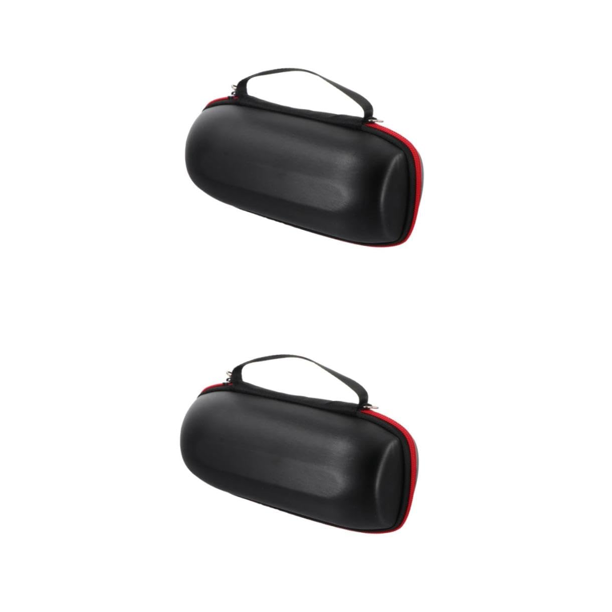 Kisangel 2pcs Eva Bag Storage Case Shockproof Protection Carrying Bag for Lapel Mic Protective Box