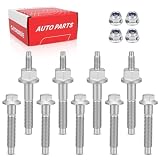 03309 Exhaust Manifold Bolt & Stud Hardware Kit For Chrysler 300,Aspen/Dodge Ram 1500 2500 3500 Durango Charger/Jeep Grand Cherokee Commander Replaces# 6505316AA, 6507746AA (03309, 1 of set)