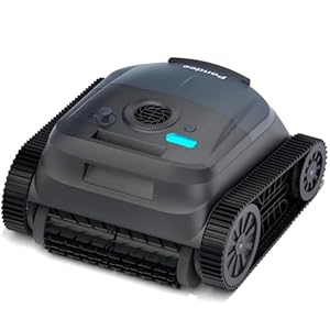 Pondee X5 Cordless Robotic Pool Cleaner, Wall & Waterline Cleaning, Smart Navigation, Smart Precision Docking™, 180Mins Runtime, 4 Cleaning Modes, Pool Vacuum for Inground Pools up to 3,229 sq.ft