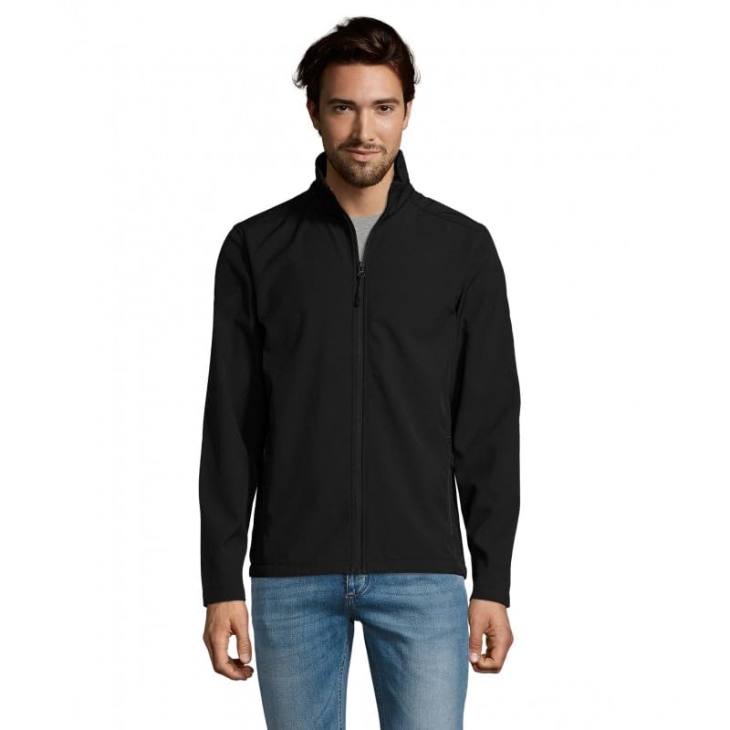 Veste Softshell Race Men SOL'S bleu marine vêtement chaud 4XL